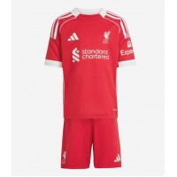 Liverpool Alexander Isak #9 Domáci Detský futbalový dres 2025-26 Krátky Rukáv (+ trenírky)